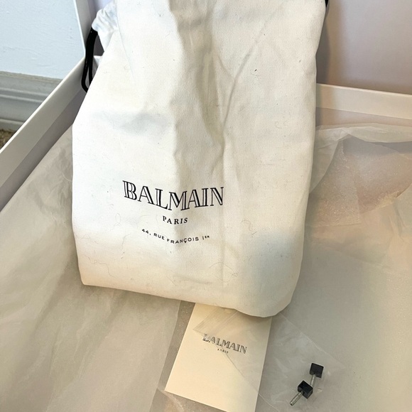 Balmain Pleated Fan Booties - Picture 14 of 14